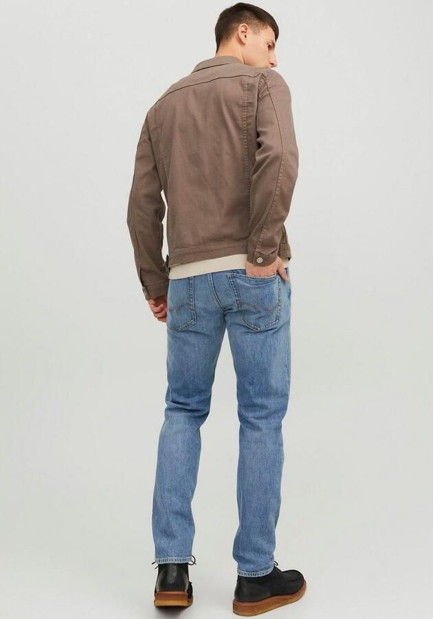 JACK & JONES JEANS INTELLIGENCE tapered fit jeans JJIMIKE JJORIGINAL blue denim - Foto 6