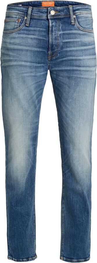 JACK & JONES JEANS INTELLIGENCE tapered fit jeans JJIMIKE JJORIGINAL blue denim - Foto 9