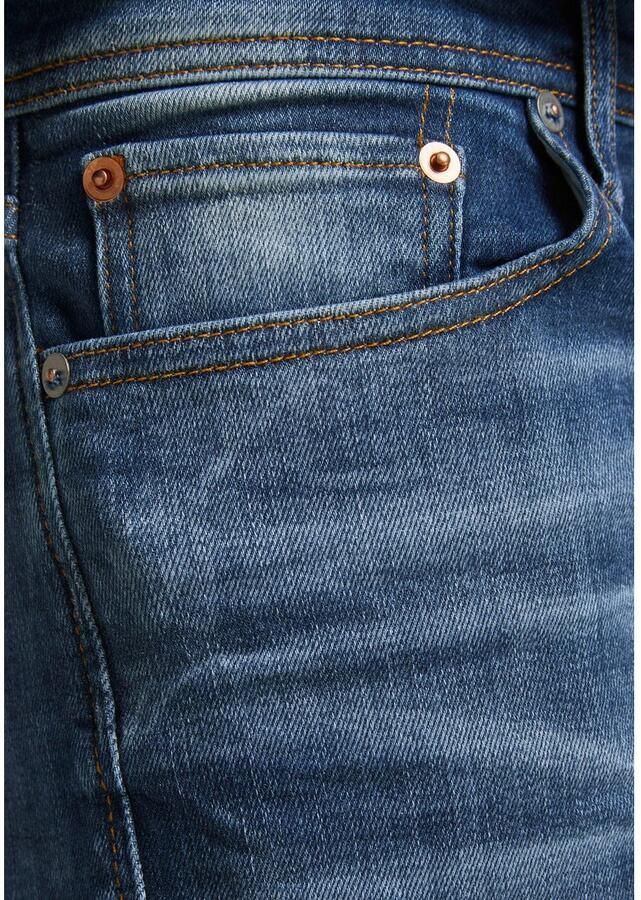 JACK & JONES JEANS INTELLIGENCE tapered fit jeans JJIMIKE JJORIGINAL blue denim - Foto 5