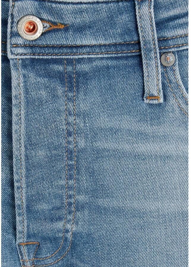 JACK & JONES JEANS INTELLIGENCE tapered fit jeans JJIMIKE JJORIGINAL jos 011 pcw blue denim - Foto 7