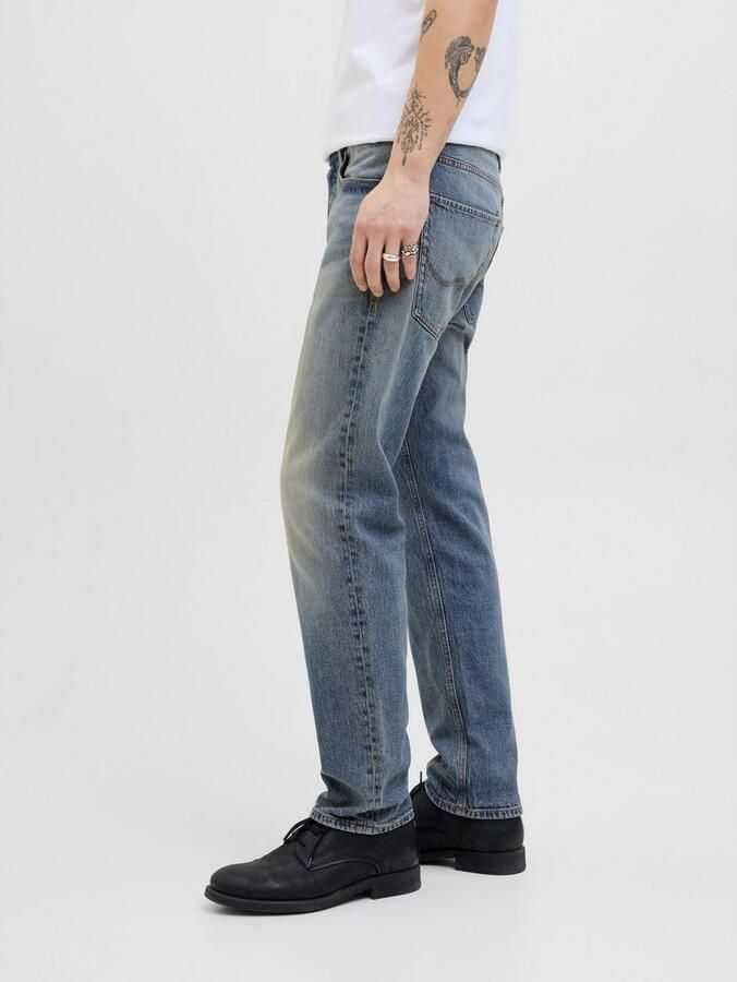 JACK & JONES JEANS INTELLIGENCE JJIMIKE JJORIGINAL tapered jeans blue denim - Foto 8
