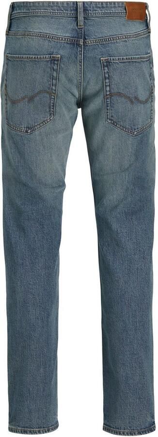 JACK & JONES JEANS INTELLIGENCE JJIMIKE JJORIGINAL tapered jeans blue denim - Foto 8