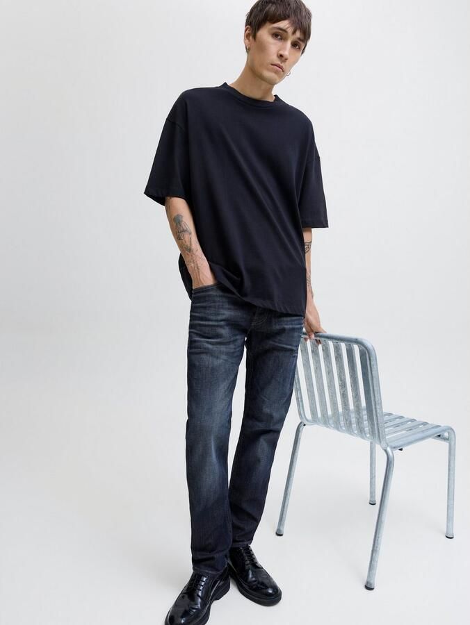 Jack & jones Tapered fit jeans met steekzakken model 'MIKE' - Foto 3