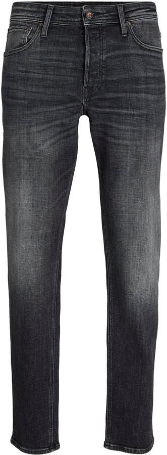 Jack & jones Klassieke Comfort Fit Jeans met Tapered Fit Black Heren - Foto 4