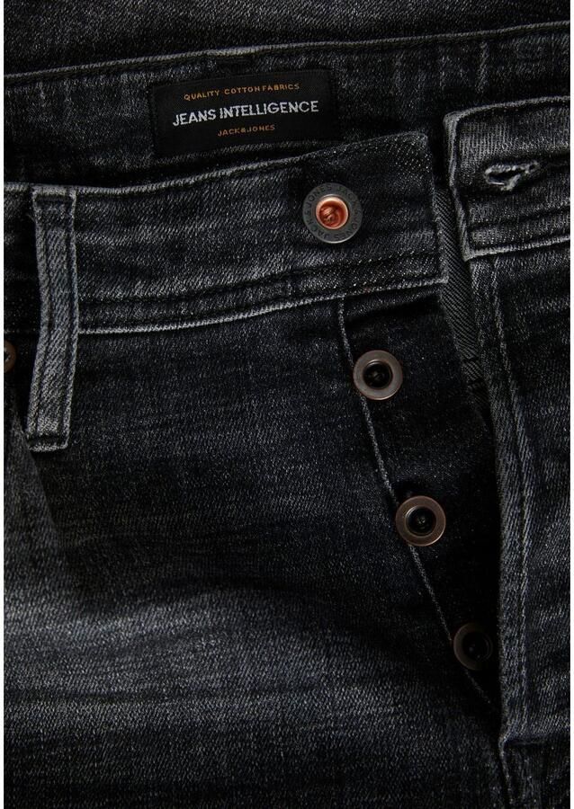 Jack & jones Klassieke Comfort Fit Jeans met Tapered Fit Black Heren - Foto 2