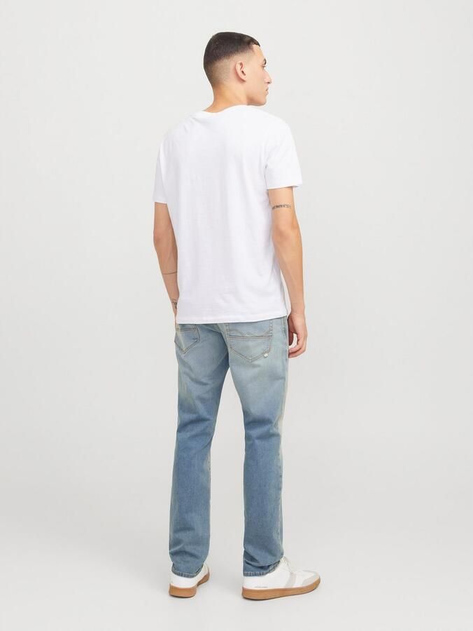 Jack & Jones Tapered jeans JJIMIKE met stretch used-look en comfortabele pasvorm - Foto 5