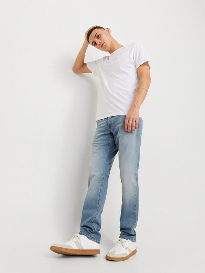 Jack & Jones Tapered jeans JJIMIKE met stretch used-look en comfortabele pasvorm - Foto 6