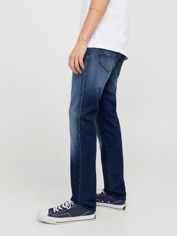 Jack & Jones Tapered jeans JJIMIKE met stretch used-look en comfortabele pasvorm - Foto 4