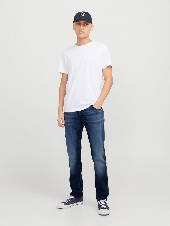 Jack & Jones Tapered jeans JJIMIKE met stretch used-look en comfortabele pasvorm - Foto 5
