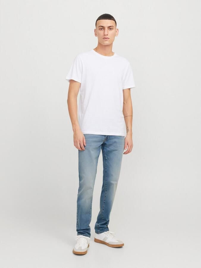 Jack & Jones Tapered jeans JJIMIKE met stretch used-look en comfortabele pasvorm - Foto 4