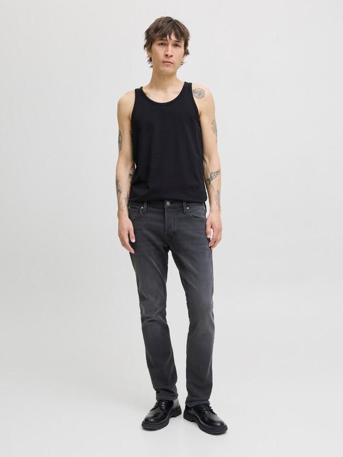 Jack & Jones Tapered jeans JJIMIKE met stretch used-look en comfortabele pasvorm - Foto 10