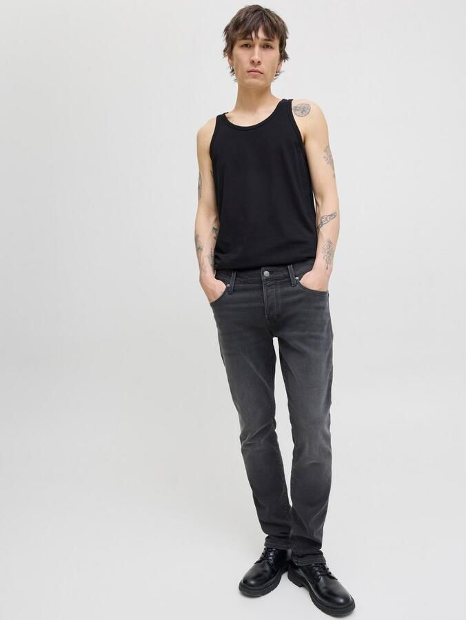 Jack & Jones Tapered jeans JJIMIKE met stretch used-look en comfortabele pasvorm - Foto 8