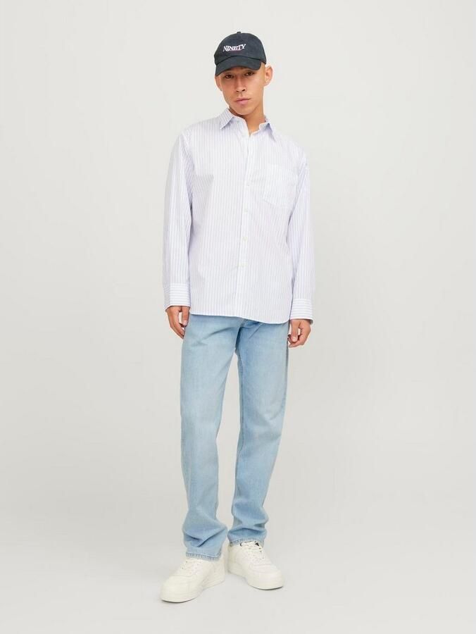 Jack & Jones Tapered jeans JJIMIKE van elastisch materiaal en used-wassing - Foto 3