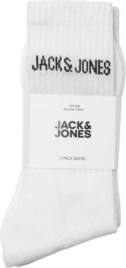 Jack & Jones Tennissokken JACREGEN TENNIS SOCK 5 PACK NOOS (set 5 paar) - Foto 4