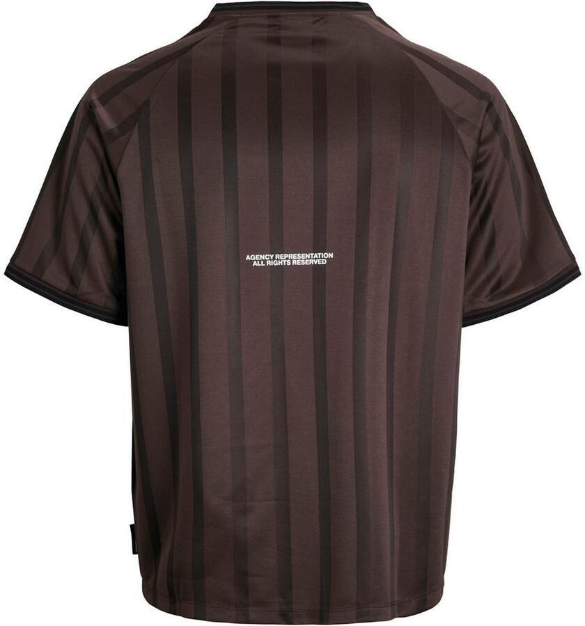 Jack & Jones Trainingsshirt JCOCOVER RETRO FOOTBALL TEE SS LN