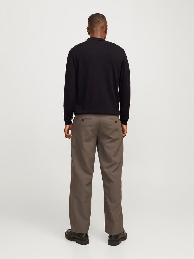 Jack & Jones Trui met polokraag JJEEMIL KNIT POLO HALF ZIP LS NOOS - Foto 6