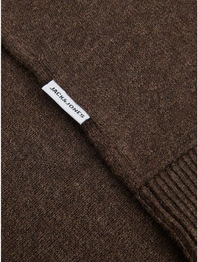 Jack & Jones Trui met polokraag JJEEMIL KNIT POLO HALF ZIP LS NOOS - Foto 2