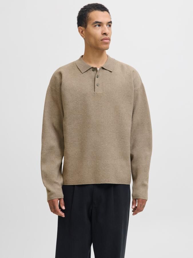 Jack & Jones Premium Gebreide pullover met polokraag model 'BLABRADFORT' - Foto 5
