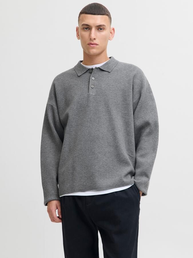 Jack & Jones Premium Gebreide pullover met polokraag model 'BLABRADFORT' - Foto 9