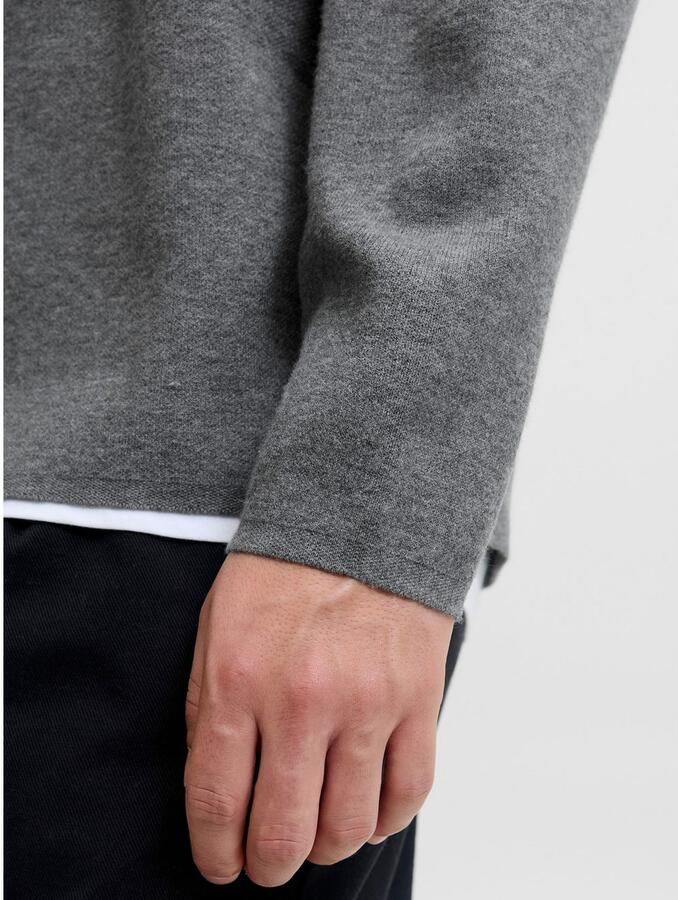 Jack & Jones Premium Gebreide pullover met polokraag model 'BLABRADFORT' - Foto 5
