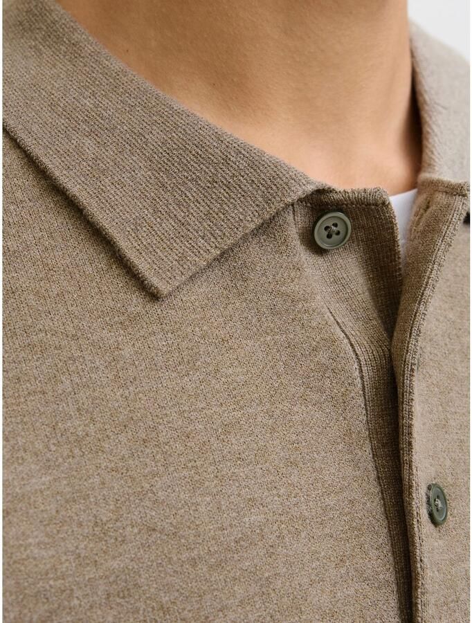 Jack & Jones Premium Gebreide pullover met polokraag model 'BLABRADFORT' - Foto 2