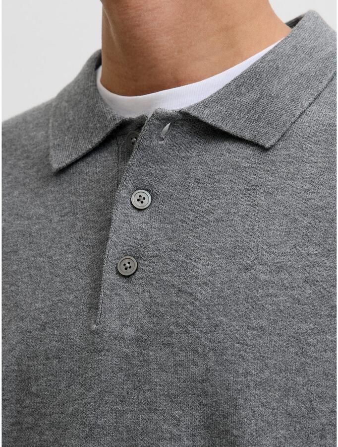 Jack & Jones Premium Gebreide pullover met polokraag model 'BLABRADFORT' - Foto 2