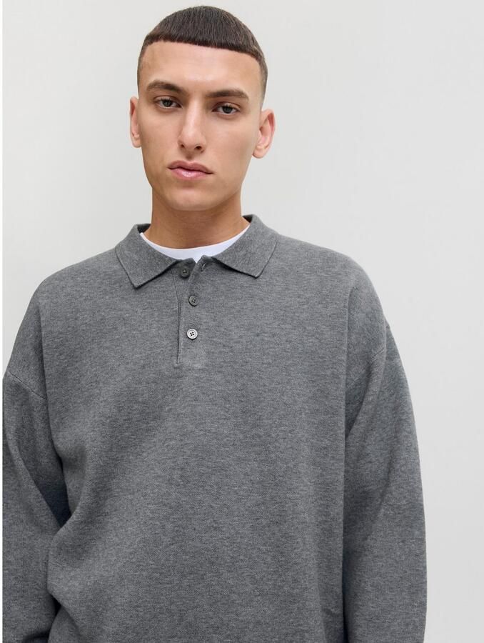 Jack & Jones Premium Gebreide pullover met polokraag model 'BLABRADFORT' - Foto 6