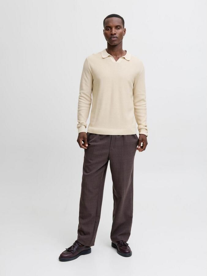 Jack & Jones Premium Gebreide pullover met ribboorden model 'EASTON' - Foto 12