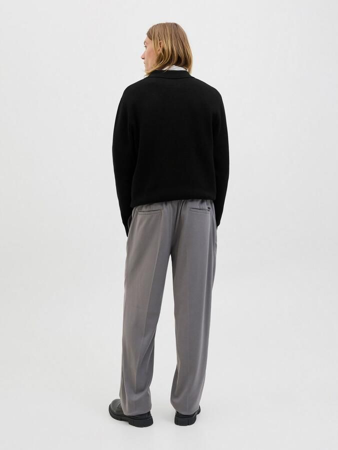 Jack & Jones Trui met polokraag JPRBLAMILANO STITCH KNIT ZIP POLO SN - Foto 5