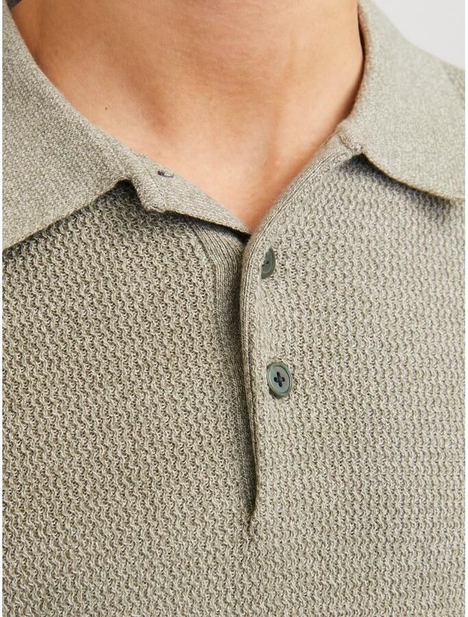 Jack & Jones Trui met polokraag JPRCCCOOPER KNIT POLO SS SN - Foto 3