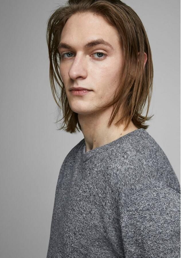 Jack & Jones Trui met ronde hals JJEBASIC met ronde hals ideaal voor werk en vrije tijd - Foto 5