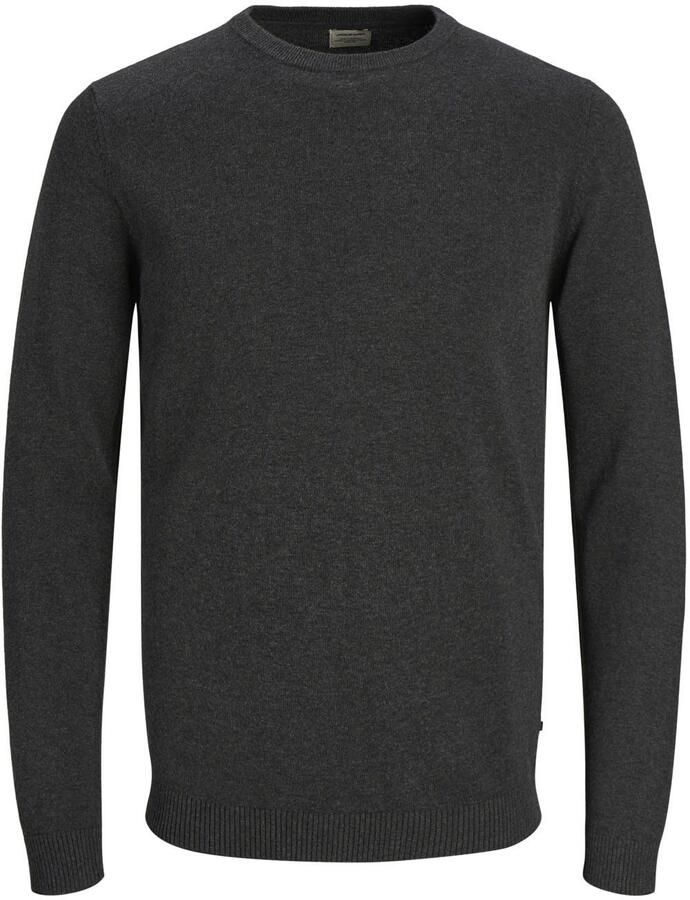 Jack & Jones Trui met ronde hals JJEBASIC met ronde hals ideaal voor werk en vrije tijd - Foto 4