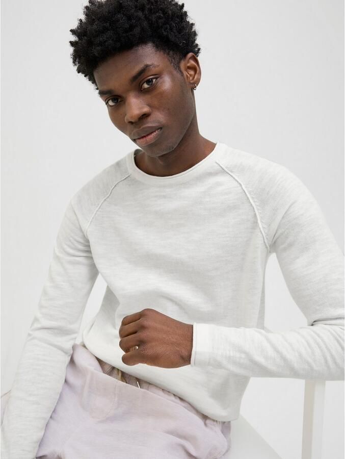 Jack & jones Shirt met lange mouwen en geribde ronde hals model 'BREEZE' - Foto 5