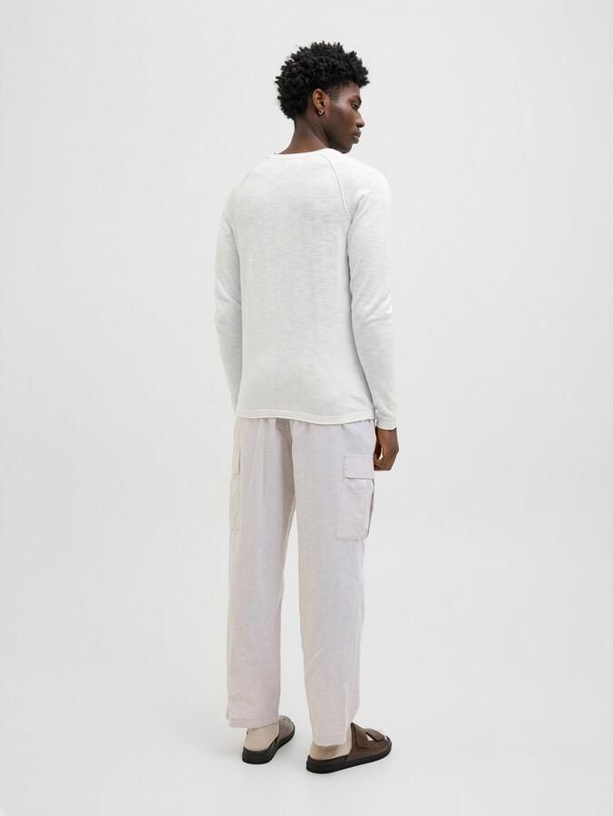 Jack & jones Shirt met lange mouwen en geribde ronde hals model 'BREEZE' - Foto 7