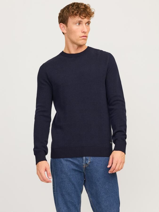 Jack & Jones Trui met ronde hals JJEGLOBE KNIT CREW NECK NOOS - Foto 7