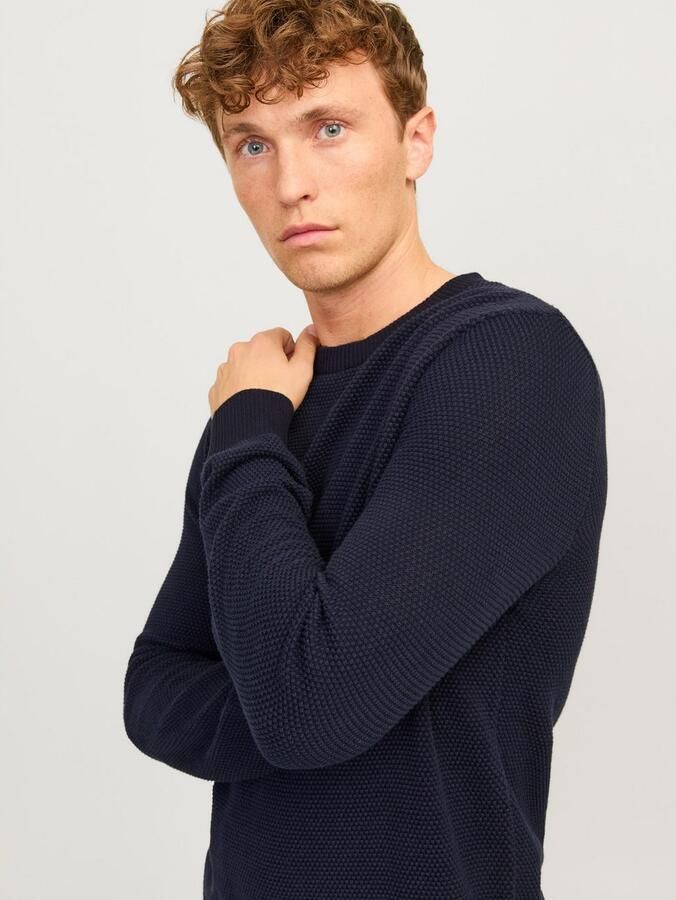 Jack & Jones Trui met ronde hals JJEGLOBE KNIT CREW NECK NOOS - Foto 4
