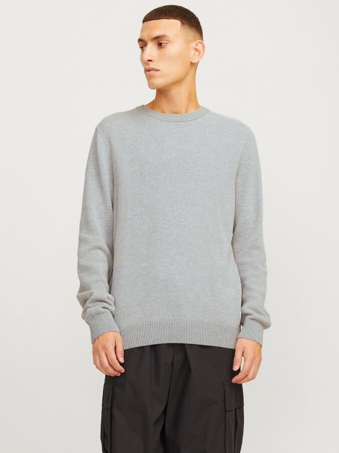 Jack & Jones Trui met ronde hals JJEGLOBE KNIT CREW NECK NOOS - Foto 7