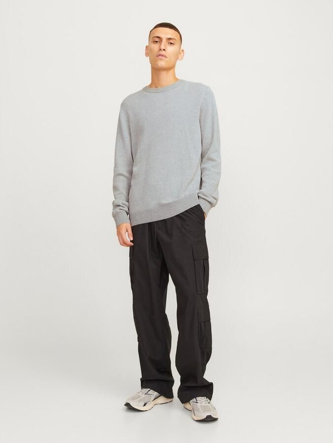 Jack & Jones Trui met ronde hals JJEGLOBE KNIT CREW NECK NOOS - Foto 4