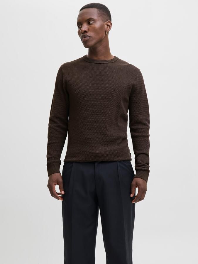 Jack & Jones Trui met ronde hals JJEGLOBE KNIT CREW NECK NOOS - Foto 7