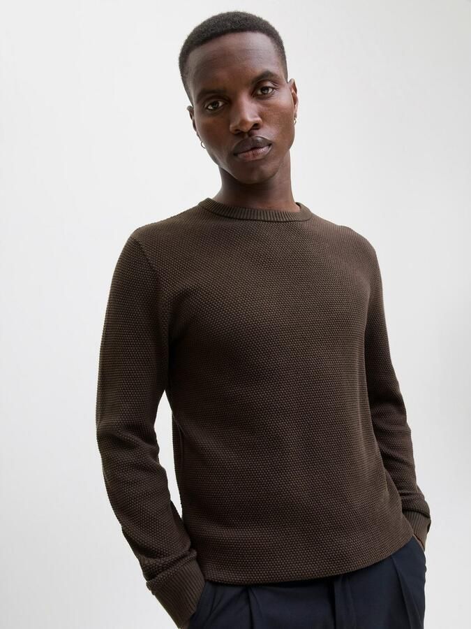 Jack & Jones Trui met ronde hals JJEGLOBE KNIT CREW NECK NOOS - Foto 5