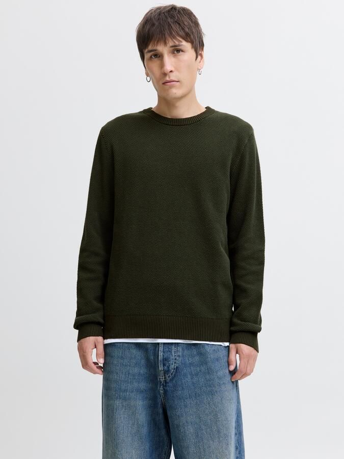 Jack & Jones Trui met ronde hals JJEGLOBE KNIT CREW NECK NOOS - Foto 6