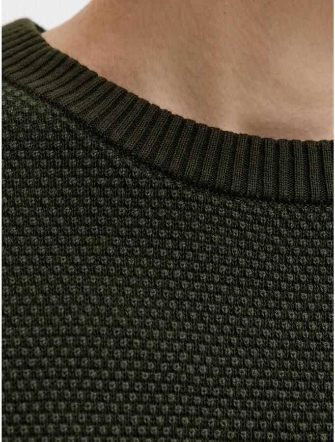 Jack & Jones Trui met ronde hals JJEGLOBE KNIT CREW NECK NOOS - Foto 3