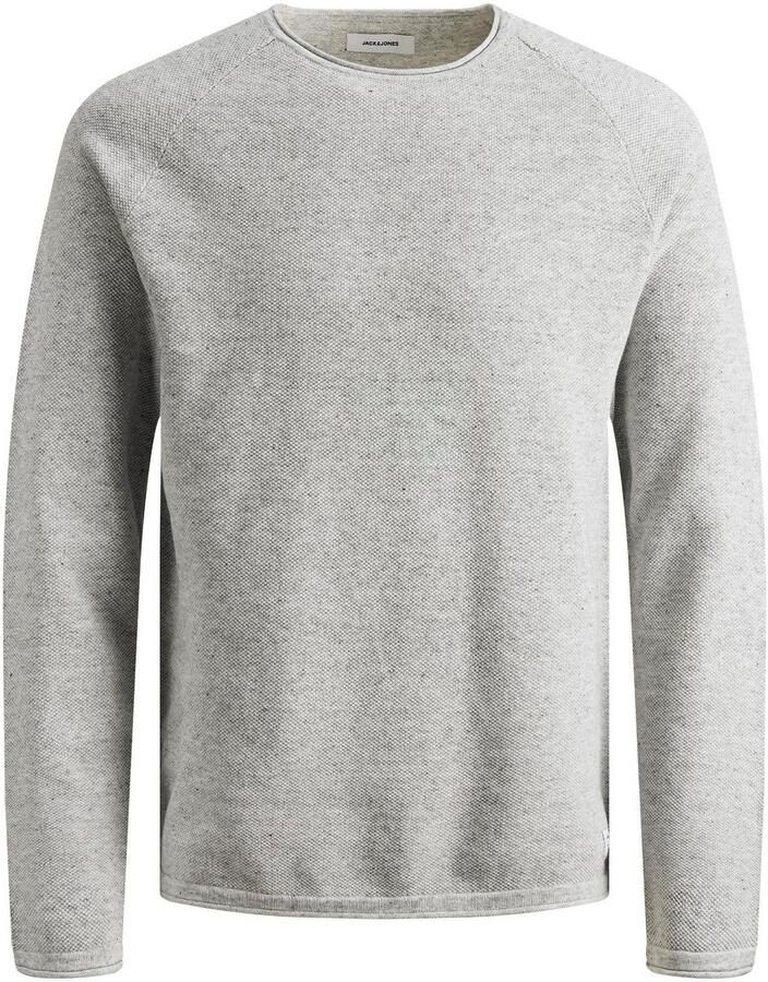 Jack & Jones Trui met ronde hals JJEHILL Effen trui met aangenaam draagcomfort