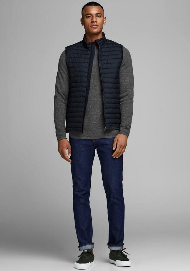 Jack & Jones Trui met ronde hals JJEHILL Effen trui met aangenaam draagcomfort - Foto 13