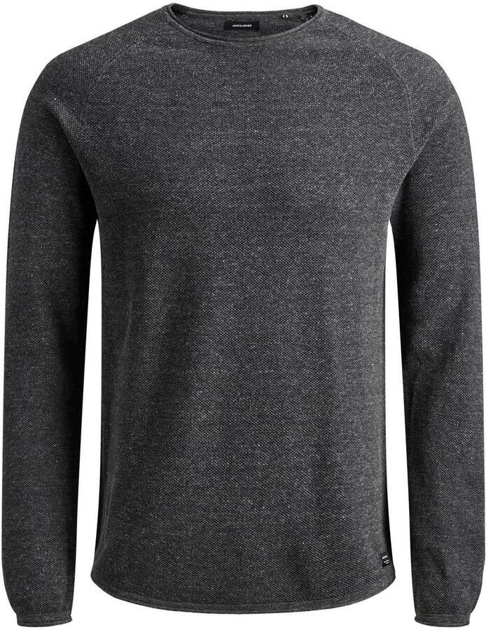 Jack & Jones Trui met ronde hals JJEHILL Effen trui met aangenaam draagcomfort - Foto 2