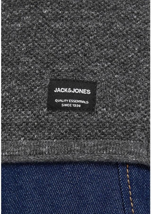 Jack & Jones Trui met ronde hals JJEHILL Effen trui met aangenaam draagcomfort - Foto 4