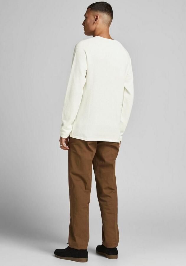 Jack & Jones Trui met ronde hals JJEHILL Effen trui met aangenaam draagcomfort - Foto 7