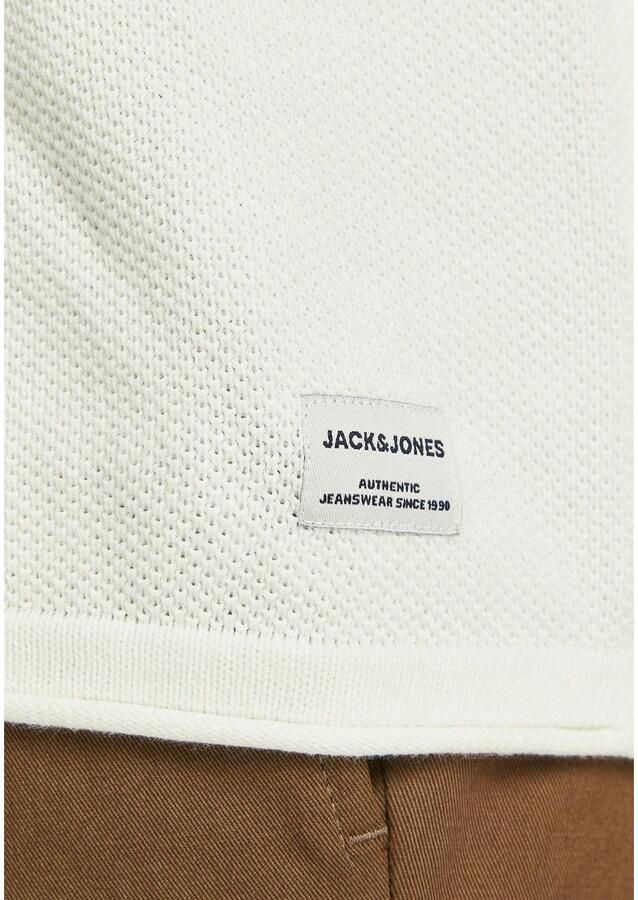 Jack & Jones Trui met ronde hals JJEHILL Effen trui met aangenaam draagcomfort - Foto 2