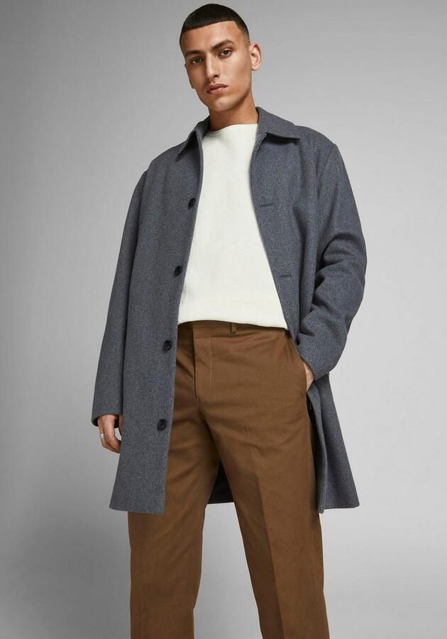 Jack & Jones Trui met ronde hals JJEHILL Effen trui met aangenaam draagcomfort - Foto 8