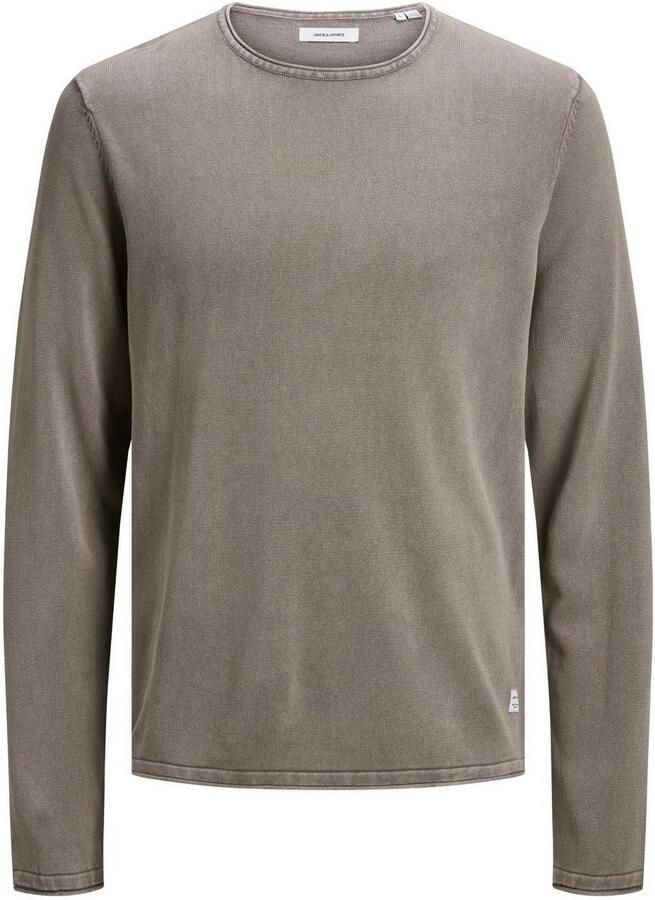 Jack & Jones Trui met ronde hals JJELEO van onderhoudsvriendelijke katoenkwaliteit